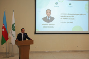 Şəkidə arı xəstəliklərinin idarə olunması və biotəhlükəsizlik üzrə genişmiqyaslı təlim proqramı başlayıb
