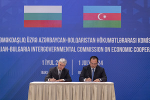 Bakıda Azərbaycan-Bolqarıstan hökumətlərarası komissiyanın 6-cı iclası keçirilib