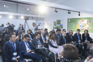 A panel discussion on "Decarbonization and climate adaptation of the value chain from cotton to clothing" was held within the framework of COP29