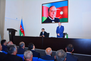 Ağstafada Dövlət Proqramının icrası ilə bağlı müşavirə keçirilib