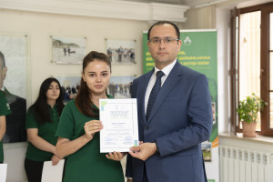 Nazir Məcnun Məmmədov Qusarda vətəndaşları qəbul edib