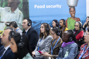 COP29 çərçivəsində “Kənd Təsərrüfatı-Ərzaq Sistemində Ədalətli Keçid: COP29 Harmoniya Təşəbbüsü ilə Uyğun İnteqrasiya” mövzusunda panel müzakirə keçirilib