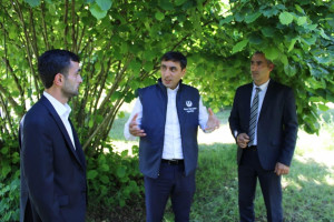 AXA sədri Sərdar Hacıyev Balakən rayonunda vətəndaşlarla görüşüb, təsərrüfatlara baş çəkib