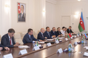 Minister Majnun Mammadov met with the delegation of the Republic of Belarus