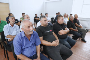 Xocalı rayonunun Ballıca və Xanyurdu kəndlərində torpaqların əkin məqsədli istifadəyə verilməsi ilə bağlı məlumatlandırma sessiyaları keçirilir