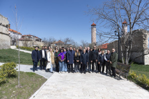 Latviya nümayəndə heyəti Şuşa və Xankəndidə aparılan yenidənqurma işləri ilə tanış olublar