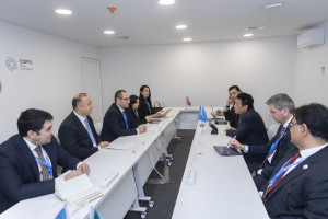 Minister Majnun Mammadov met with FAO Director General Gu Dongyu