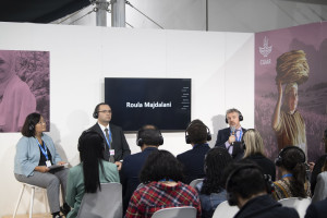 A panel discussion was held on the topic of “Just Transition in the Agriculture-Food System: Integration in Accordance with the COP29 Harmony Initiative” within the framework of COP29