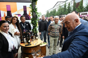 Şamaxıda Üzüm və Şərab Festivalı keçirilib