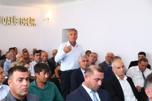 Hacıqabulda “Aqrar sahədə dövlət dəstəyi mexanizmləri” müzakirə olunub
