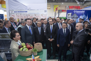 Ministers of Agriculture of Turkey, Uzbekistan and Georgia Visit Caspian Agro 2026