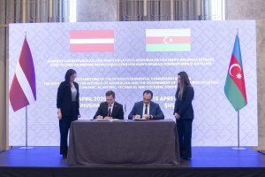 Şuşada Azərbaycan-Latviya iqtisadi əməkdaşlıq üzrə birgə hökumətlərarası komissiyanın 9-cu iclası keçirilib