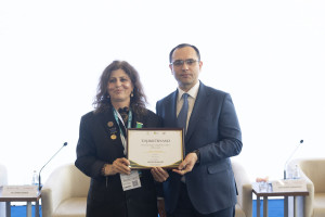 The 2nd International Forum of Agronomists was held within the framework of the “Public-Private Partnership” at the “Caspian Agro Week” exhibition.