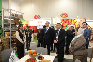 Presidential Assistants Shahmar Movsumov and Khalid Ahadov Visited the Caspian Agro 2026 and InterFood Azerbaijan Exhibitions