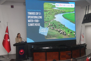 Türkiyədə “COP31-ə doğru: Su–ərzaq–iqlim əlaqələrinin praktik müstəvidə həyata keçirilməsi” mövzusunda seminar keçirilib