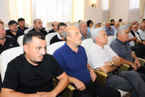 Göygöldə “Aqrar sahədə dövlətin dəstək mexanizmləri” mövzusunda panel müzakirəsi keçirilib