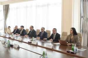 Minister of Agriculture Majnun Mammadov met with a delegation of the International Islamic Trade and Finance Corporation