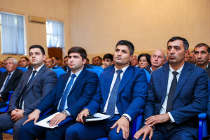 Goranboyda “Aqrar sahədə dövlət dəstəyi mexanizmləri” mövzusunda panel müzakirəsi keçirilib