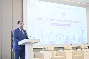 “Bakı İqlim Fəaliyyəti Həftəsi 2026”da kənd təsərrüfatında süni intellektin rolu müzakirə olunub