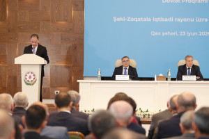 Qaxda aqrar sahədə yeni Dövlət Proqramının müzakirəsi ilə bağlı regional müşavirə keçirilib