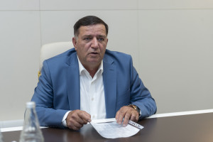 Nazir Məcnun Məmmədov Şuşada vətəndaşlarla görüşüb