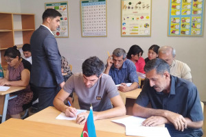İşğaldan azad edilmiş ərazilərdə keçirilən təlimlərin növbəti mərhələsi başa çatıb