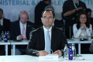 Nazir Məcnun Məmmədov İstanbulda “Sıfır Tullantı Forumu 2026” çərçivəsində kənd təsərrüfatı nazirlərinin yüksək səviyyəli toplantısında çıxış edib