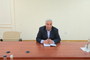 Aqrar Sığorta Fondunun İdarə Heyətinin sədri Fuad Sadıqov Gədəbəydə vətəndaşlarla görüşüb, təsərrüfatlara baş çəkib