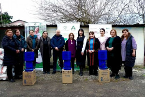 AFAQ layihəsi çərçivəsində Füzulidə qadın fermerlərə avadanlıqlar təqdim olunub