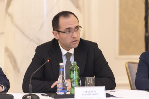 Kənd təsərrüfatı naziri Məcnun Məmmədov ABŞ Ticarət Palatasının Azərbaycana biznes missiyası çərçivəsində keçirilən dəyirmi masada iştirak edib