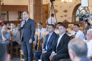 Göygöldə “Aqrar sahədə dövlətin dəstək mexanizmləri” mövzusunda panel müzakirələr keçirilib