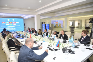 A meeting on the establishment of the Digital Agro Data Platform of the Organization of Turkic States is being held in Guba