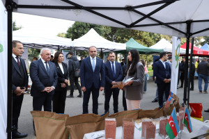 Cəlilabad rayonunda mövsümün sonuncu toxum sərgi-satış yarmarkası keçirilib