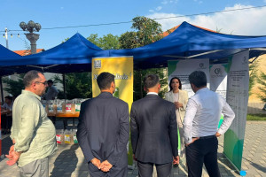 Samux rayonunda ilin ilk məhsul festivalı keçirilib