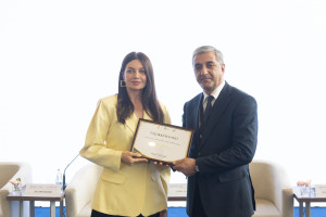 The 2nd International Forum of Agronomists was held within the framework of the “Public-Private Partnership” at the “Caspian Agro Week” exhibition.
