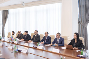 Minister Majnun Mammadov met with the Vice President for South, Central and West Asia of the Asian Development Bank