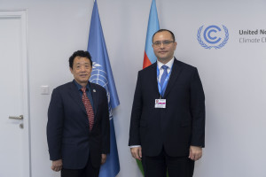 Minister Majnun Mammadov met with FAO Director General Gu Dongyu