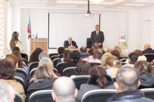 Kənd təsərrüfatı nazirinin müavini Elçin Zeynalov Qubada vətəndaşları qəbul edib, təsərrüfatlara baş çəkib