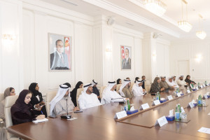 Nazir Məcnun Məmmədov Birləşmiş Ərəb Əmirliklərinin nümayəndə heyəti ilə görüşüb