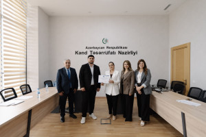 Kənd təsərrüfatında rəqəmsal və süni intellekt həlləri üzrə təlimçilərin hazırlanması proqramı yekunlaşıb