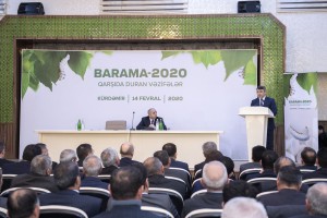 Kürdəmir rayonunda “Barama-2020: qarşıda duran vəzifələr” mövzusunda respublika müşavirəsi keçirilib