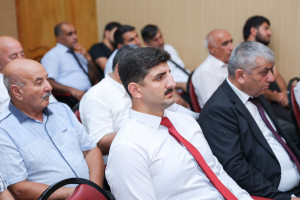 Ağcabədidə “Aqrar sahədə dövlətin dəstək mexanizmləri” mövzusunda panel müzakirəsi keçirilib