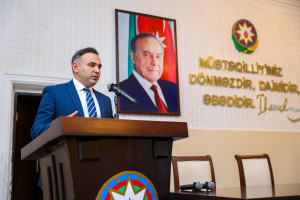 Goranboyda “Aqrar sahədə dövlət dəstəyi mexanizmləri” mövzusunda panel müzakirəsi keçirilib