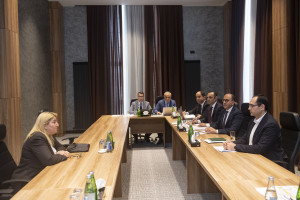 Nazir Məcnun Məmmədov Zəngilanda vətəndaşları qəbul edib