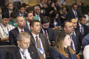 Nazir Məcnun Məmmədov “II Azərbaycan Beynəlxalq İnvestisiya Forumu” çərçivəsində keçirilən panel sessiyada çıxış edib