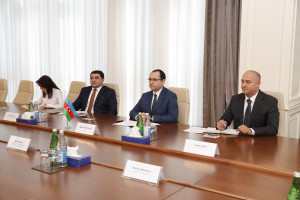 Nazir Məcnun Məmmədov İndoneziyanın Azərbaycandakı səfiri ilə görüşüb