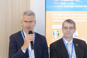 Panel discussions on “Better Cotton” were held within the framework of COP29