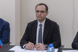 Nazir Məcnun Məmmədov Gürcüstanın Ətraf mühitin mühafizəsi və kənd təsərrüfatı naziri ilə görüşüb