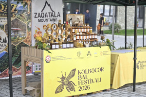 Kəlbəcərdə Bal Festivalı keçirilib