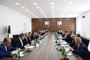 Əlaqələndirmə Qərargahının növbəti iclası Ağdərə şəhərində keçirilib